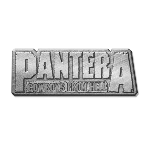 Pantera - Cowboys From Hell Retail Packed Pin Badg i gruppen MERCHANDISE / Merch / Hårdrock hos Bengans Skivbutik AB (5537382)