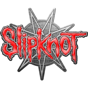 Slipknot - 9 Pointed Star Pin Badge i gruppen MERCHANDISE hos Bengans Skivbutik AB (5537402)