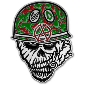 Stormtroopers Of Death - Sgt. D Pin Badge i gruppen MERCHANDISE / Merch / Hårdrock hos Bengans Skivbutik AB (5537404)