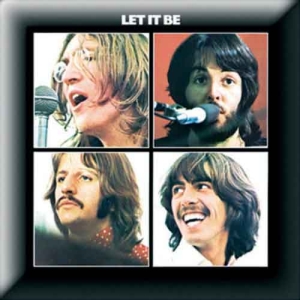 The Beatles - Let It Be Pin Badge i gruppen MERCHANDISE hos Bengans Skivbutik AB (5537408)
