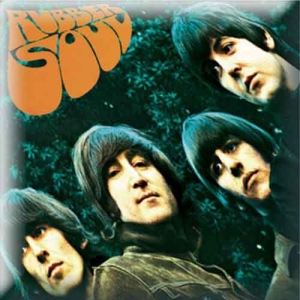 The Beatles - Rubber Soul Album Pin Badge i gruppen MERCHANDISE / Pin-Button Badge / Pop-Rock hos Bengans Skivbutik AB (5537410)