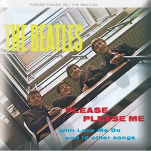 The Beatles - Please Please Me Album Pin Badge i gruppen MERCHANDISE / Merch / Pop-Rock hos Bengans Skivbutik AB (5537419)