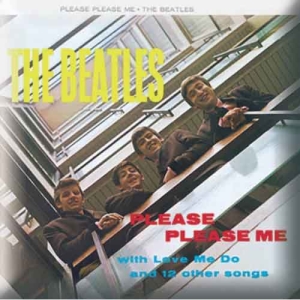 The Beatles - Please Please Me Album Pin Badge i gruppen MERCHANDISE / Pin-Button Badge / Pop-Rock hos Bengans Skivbutik AB (5537419)