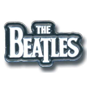 The Beatles - Drop T Logo Pin Badge i gruppen MERCHANDISE / Merch / Pop-Rock hos Bengans Skivbutik AB (5537426)