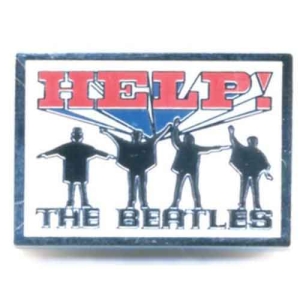 The Beatles - Help! Pin Badge i gruppen MERCHANDISE / Merch / Pop-Rock hos Bengans Skivbutik AB (5537434)