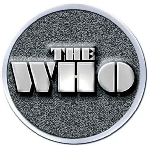 The Who - Stencil Logo Hichrome Pin Badge i gruppen MERCHANDISE / Pin-Button Badge / Pop-Rock hos Bengans Skivbutik AB (5537440)