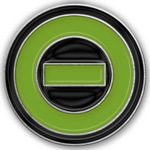 Type O Negative - Negative Symbol Pin Badge i gruppen MERCHANDISE / Merch / Hårdrock hos Bengans Skivbutik AB (5537445)
