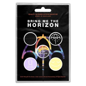 Bring Me The Horizon - That's The Spirit Button Badge Pack i gruppen MERCHANDISE / Merch / Hårdrock hos Bengans Skivbutik AB (5537456)
