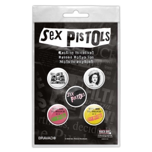 Sex Pistols - Never Mind The B**** Button Badge Pack i gruppen MERCHANDISE / Pin-Button Badge / Punk hos Bengans Skivbutik AB (5537479)
