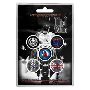 The Who - Quadrophenia Button Badge Pack i gruppen MERCHANDISE / Merch / Pop-Rock hos Bengans Skivbutik AB (5537495)