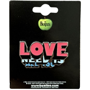 The Beatles - All You Need Is Love Pin Badge i gruppen MERCHANDISE / Pin-Button Badge /  /  hos Bengans Skivbutik AB (5537499)