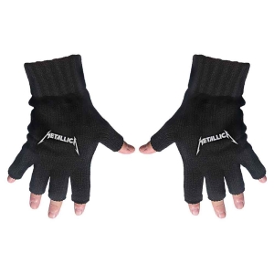 Metallica - Logo Fingerless Gloves i gruppen MERCHANDISE / Merch / Hårdrock hos Bengans Skivbutik AB (5537586)