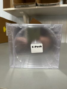 Cd-Ask - 5-Pack Jewelcase Inkl Klar Monterat Tray i gruppen ÖVRIGT / Övrigt / aub hos Bengans Skivbutik AB (5537642)