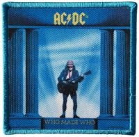 Ac/Dc - Patch Who Made Who Printed (8,9 X i gruppen MERCH / Minsishops-merch / Ac/Dc hos Bengans Skivbutik AB (5537649)