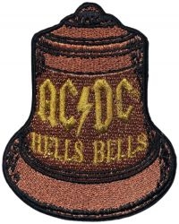 Ac/Dc - Patch Hells Bells (8,1 X 6,4 Cm) i gruppen MERCHANDISE / Tygmärke / Hårdrock hos Bengans Skivbutik AB (5537652)
