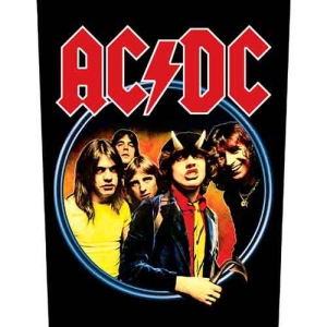 Ac/Dc - Highway To Hell Back Patch i gruppen MERCHANDISE / Tygmärke / Hårdrock hos Bengans Skivbutik AB (5537671)