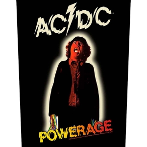 Ac/Dc - Powerage Back Patch i gruppen MERCHANDISE / Tygmärke / Hårdrock hos Bengans Skivbutik AB (5537673)