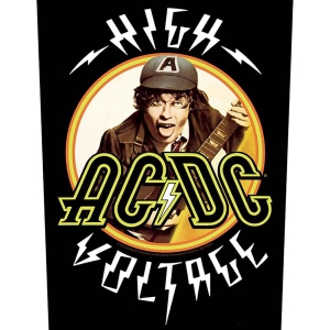 Ac/Dc - High Voltage Back Patch i gruppen MERCHANDISE / Tygmärke / Hårdrock hos Bengans Skivbutik AB (5537674)
