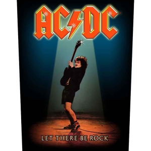 Ac/Dc - Let There Be Rock Back Patch i gruppen MERCHANDISE / Tygmärke / Hårdrock hos Bengans Skivbutik AB (5537675)