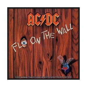 Ac/Dc - Fly On The Wall Standard Patch i gruppen MERCHANDISE / Tygmärke / Hårdrock hos Bengans Skivbutik AB (5537688)