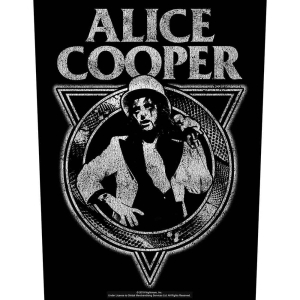 Alice Cooper - Snakeskin Back Patch i gruppen MERCHANDISE / Merch / Hårdrock hos Bengans Skivbutik AB (5537704)