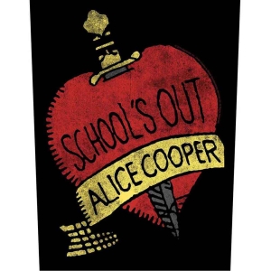 Alice Cooper - School's Out Back Patch i gruppen MERCHANDISE / Tygmärke / Hårdrock hos Bengans Skivbutik AB (5537705)