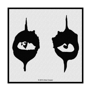 Alice Cooper - The Eyes Standard Patch i gruppen MERCHANDISE hos Bengans Skivbutik AB (5537706)