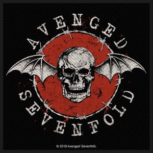 Avenged Sevenfold - Distressed Skull Standard Patch i gruppen MERCHANDISE hos Bengans Skivbutik AB (5537738)