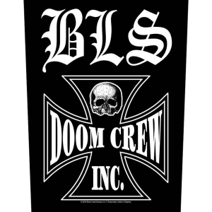 Black Label Society - Doom Crew Back Patch i gruppen MERCHANDISE / Tygmärke / Hårdrock hos Bengans Skivbutik AB (5537743)