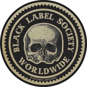 Black Label Society - Worldwide Standard Patch i gruppen MERCHANDISE / Tygmärke / Hårdrock hos Bengans Skivbutik AB (5537745)