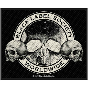 Black Label Society - Skulls Standard Patch i gruppen MERCHANDISE / Tygmärke / Hårdrock hos Bengans Skivbutik AB (5537746)