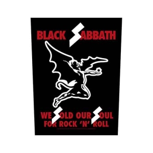 Black Sabbath - We Sold Our Souls Back Patch i gruppen MERCHANDISE / Tygmärke / Hårdrock hos Bengans Skivbutik AB (5537752)