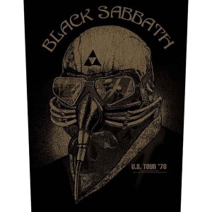 Black Sabbath - Us Tour 78 Back Patch i gruppen MERCHANDISE / Merch / Hårdrock hos Bengans Skivbutik AB (5537755)