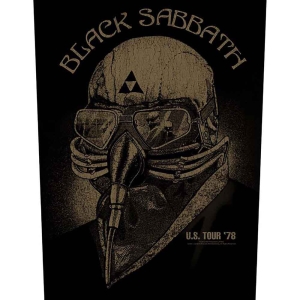 Black Sabbath - Us Tour 78 Back Patch i gruppen MERCHANDISE / Tygmärke / Hårdrock hos Bengans Skivbutik AB (5537755)