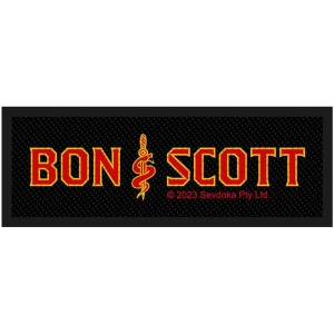 Bon Scott - Brother Snake Standard Patch i gruppen MERCHANDISE hos Bengans Skivbutik AB (5537778)