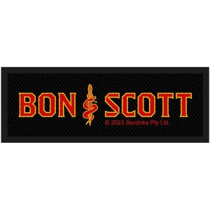 Bon Scott - Brother Snake Standard Patch i gruppen MERCHANDISE / Tygmärke / Hårdrock hos Bengans Skivbutik AB (5537778)