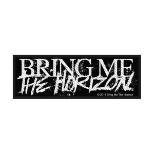 Bring Me The Horizon - Horror Logo Standard Patch i gruppen MERCHANDISE / Merch / Hårdrock hos Bengans Skivbutik AB (5537780)