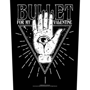 Bullet For My Valentine - All Seeing Eye Back Patch i gruppen MERCHANDISE / Tygmärke / Hårdrock hos Bengans Skivbutik AB (5537781)