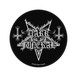 Dark Funeral - Circular Logo Standard Patch i gruppen MERCHANDISE / Merch / Hårdrock hos Bengans Skivbutik AB (5537808)