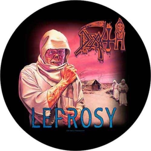 Death - Leprosy Back Patch i gruppen MERCHANDISE / Tygmärke / Hårdrock hos Bengans Skivbutik AB (5537825)