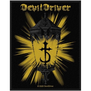 Devildriver - Lantern Standard Patch i gruppen MERCHANDISE / Merch / Hårdrock hos Bengans Skivbutik AB (5537835)