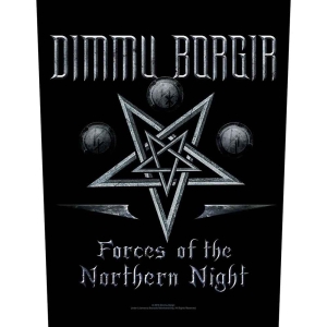 Dimmu Borgir - Forces Of The Northern Night Back Patch i gruppen MERCHANDISE / Merch / Hårdrock hos Bengans Skivbutik AB (5537838)