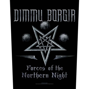 Dimmu Borgir - Forces Of The Northern Night Back Patch i gruppen MERCHANDISE / Tygmärke /  hos Bengans Skivbutik AB (5537838)