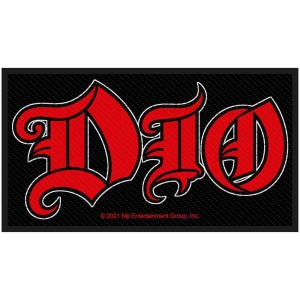 Dio - Logo Standard Patch i gruppen MERCHANDISE / Merch / Hårdrock hos Bengans Skivbutik AB (5537839)