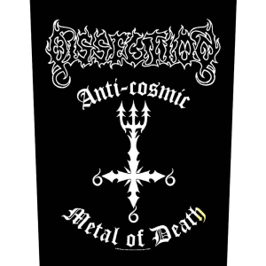 Dissection - Anti-Cosmic Metal Of Death Back Patch i gruppen MERCHANDISE / Tygmärke / Hårdrock hos Bengans Skivbutik AB (5537842)