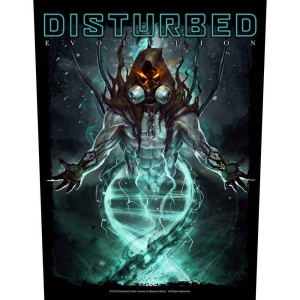 Disturbed - Evolution Back Patch i gruppen MERCHANDISE / Tygmärke / Hårdrock hos Bengans Skivbutik AB (5537844)