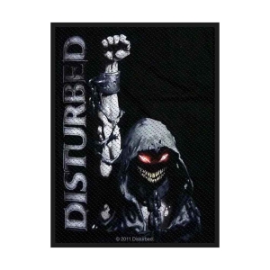 Disturbed - Eyes Standard Patch i gruppen MERCHANDISE / Merch / Hårdrock hos Bengans Skivbutik AB (5537846)