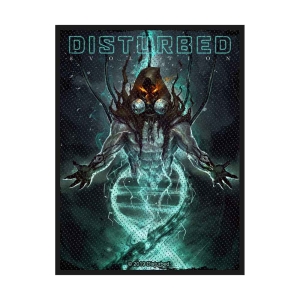 Disturbed - Evolution Hooded Standard Patch i gruppen MERCHANDISE / Tygmärke / Hårdrock hos Bengans Skivbutik AB (5537849)