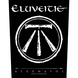 Eluveitie - Ategnatos Back Patch i gruppen MERCHANDISE / Merch / Hårdrock hos Bengans Skivbutik AB (5537850)