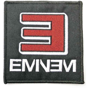 Eminem - Reversed E Logo Woven Patch i gruppen MERCHANDISE / Merch / Hip Hop-Rap hos Bengans Skivbutik AB (5537854)